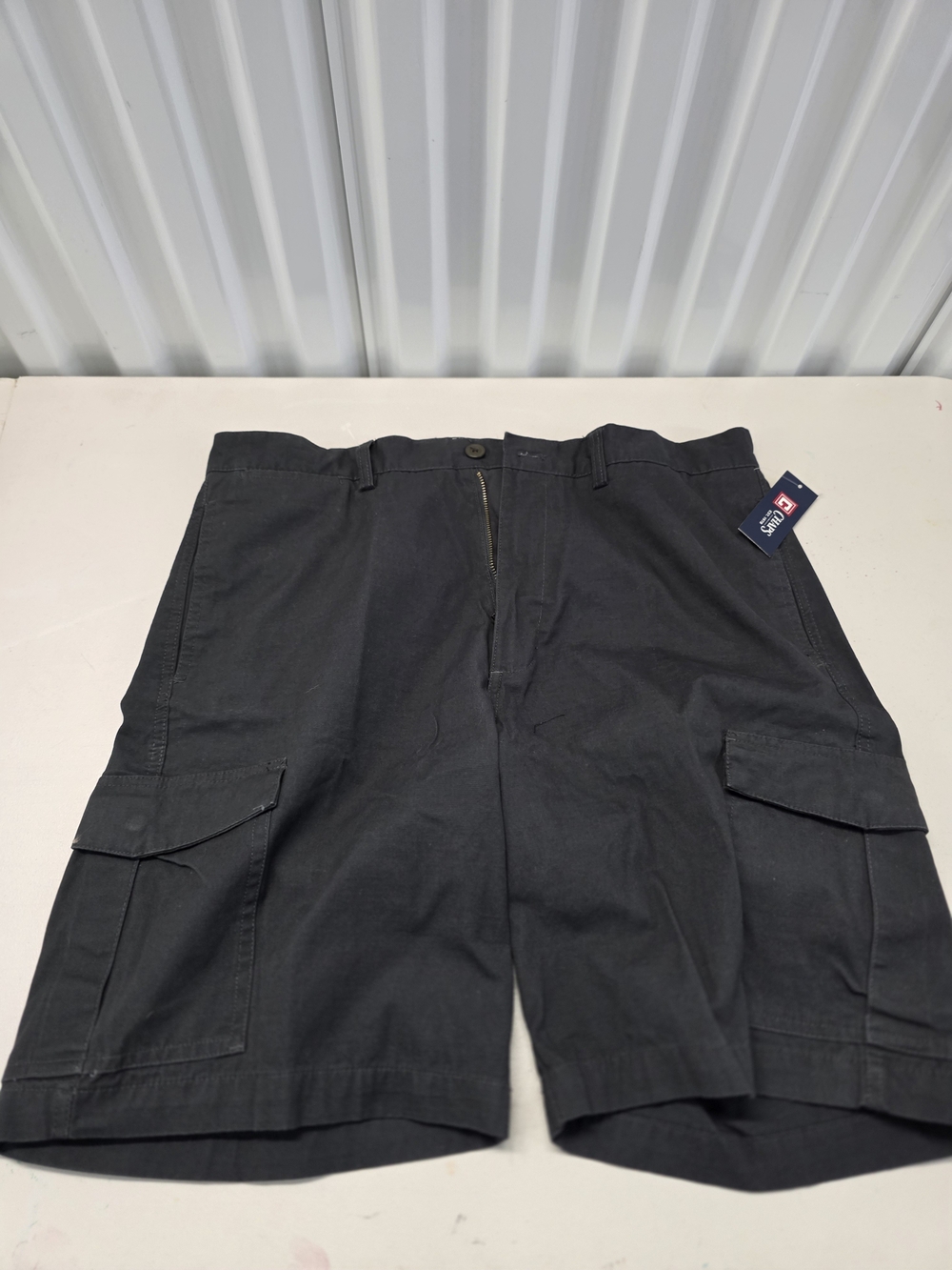 Chaps Ralph Lauren Black Chino Shorts Men's Size 36x9.5 NWT